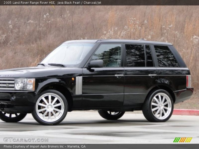Java Black Pearl / Charcoal/Jet 2005 Land Rover Range Rover HSE