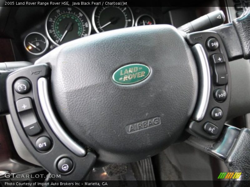 Java Black Pearl / Charcoal/Jet 2005 Land Rover Range Rover HSE
