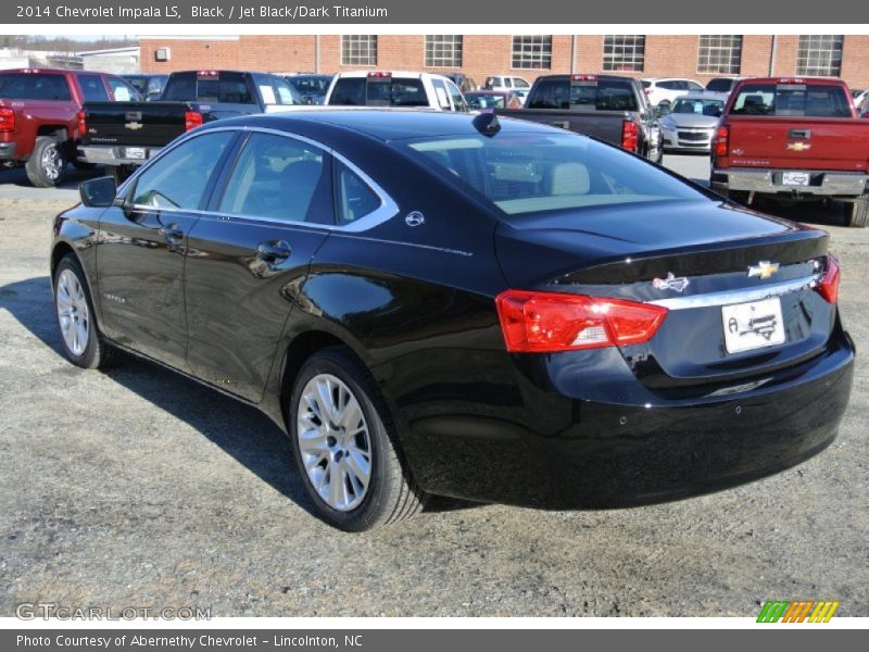 Black / Jet Black/Dark Titanium 2014 Chevrolet Impala LS
