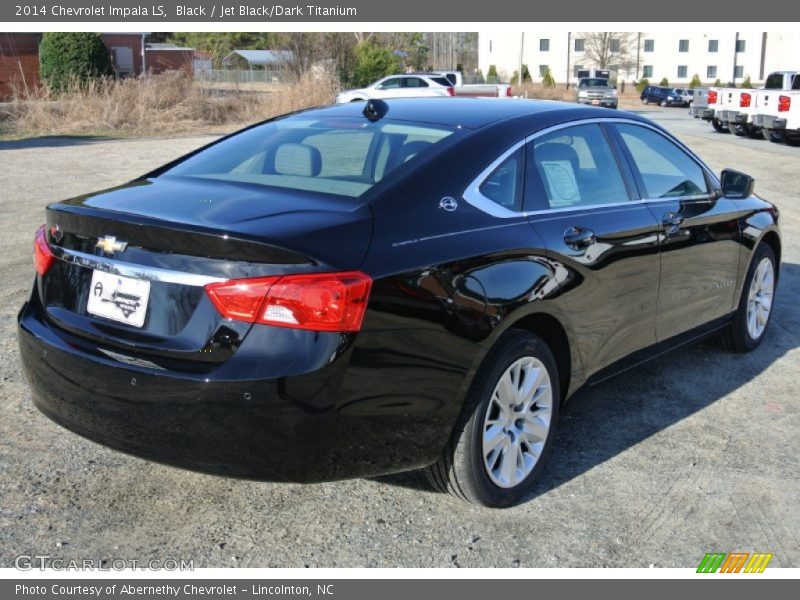 Black / Jet Black/Dark Titanium 2014 Chevrolet Impala LS