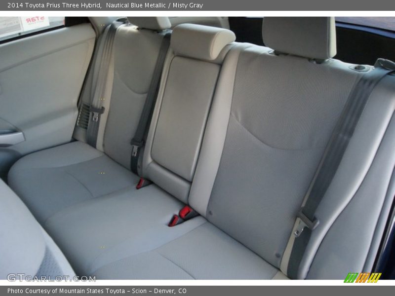 Nautical Blue Metallic / Misty Gray 2014 Toyota Prius Three Hybrid