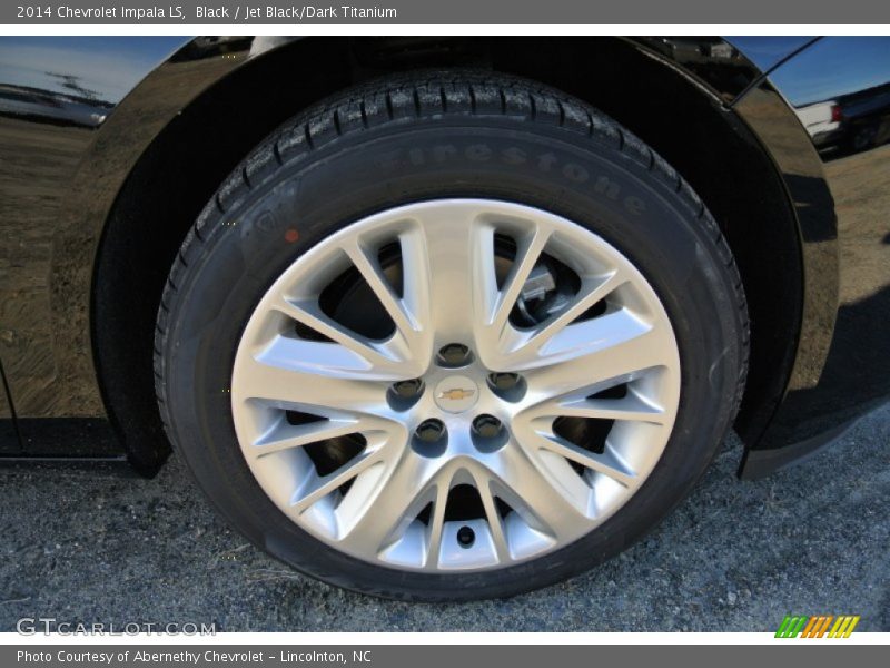Black / Jet Black/Dark Titanium 2014 Chevrolet Impala LS