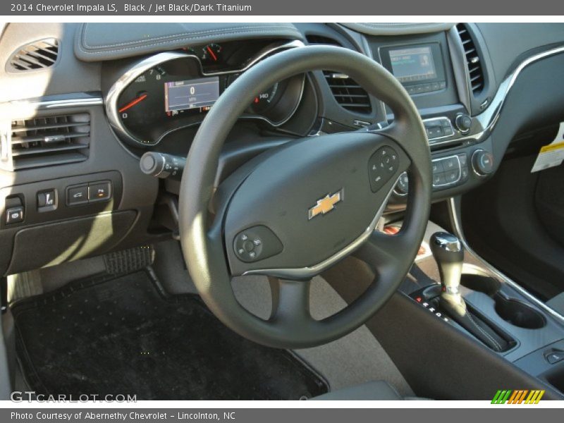 Black / Jet Black/Dark Titanium 2014 Chevrolet Impala LS