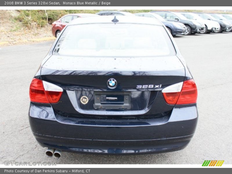 Monaco Blue Metallic / Beige 2008 BMW 3 Series 328xi Sedan