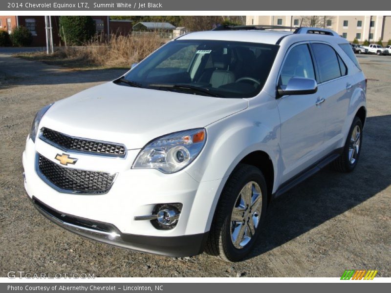 Summit White / Jet Black 2014 Chevrolet Equinox LTZ