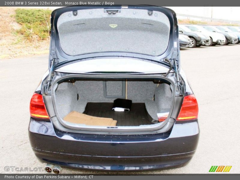 Monaco Blue Metallic / Beige 2008 BMW 3 Series 328xi Sedan