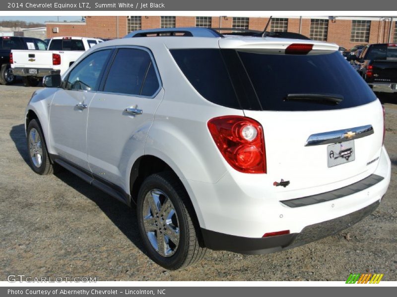 Summit White / Jet Black 2014 Chevrolet Equinox LTZ