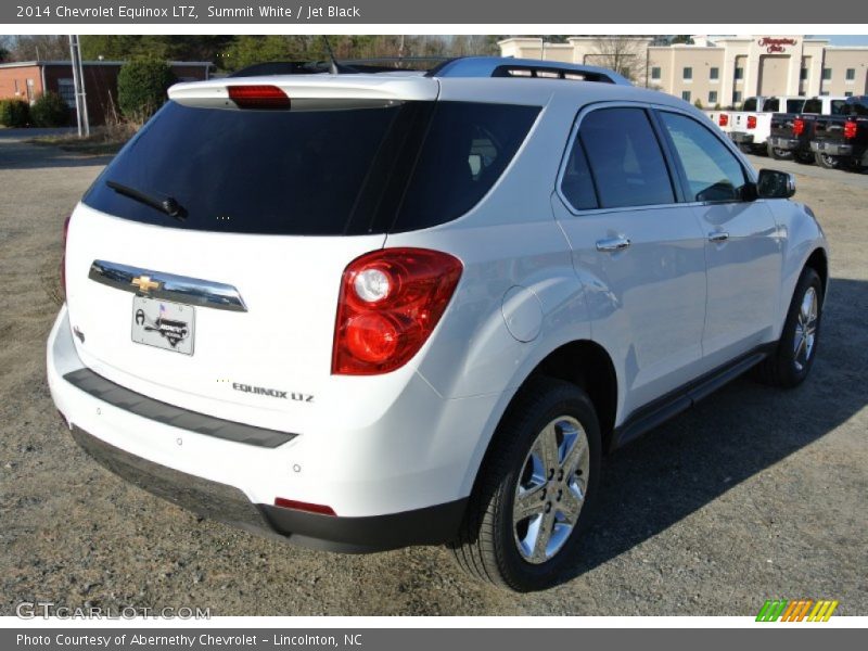 Summit White / Jet Black 2014 Chevrolet Equinox LTZ