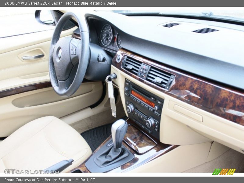 Monaco Blue Metallic / Beige 2008 BMW 3 Series 328xi Sedan