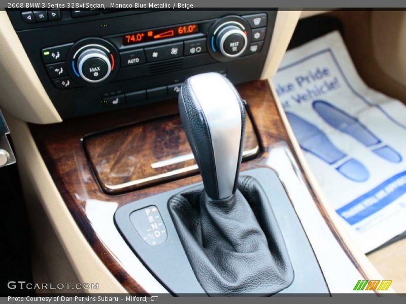 Monaco Blue Metallic / Beige 2008 BMW 3 Series 328xi Sedan