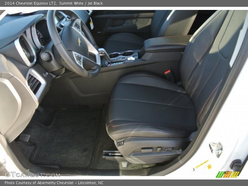 Summit White / Jet Black 2014 Chevrolet Equinox LTZ