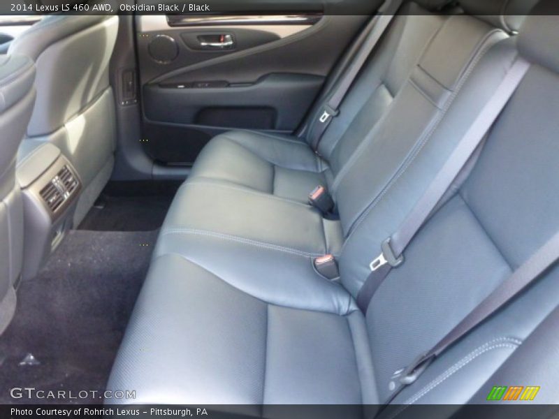Obsidian Black / Black 2014 Lexus LS 460 AWD