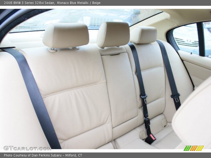 Monaco Blue Metallic / Beige 2008 BMW 3 Series 328xi Sedan