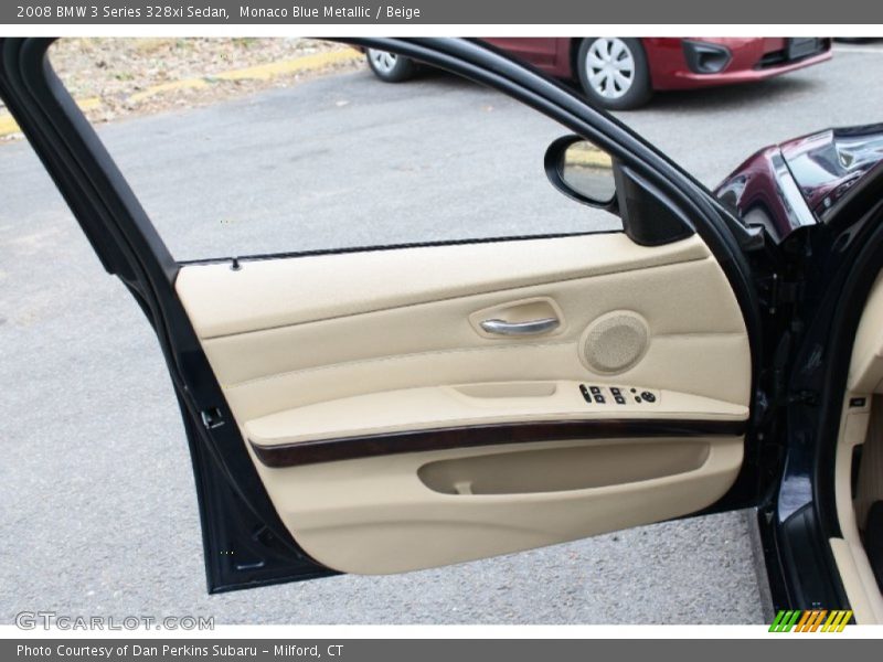 Monaco Blue Metallic / Beige 2008 BMW 3 Series 328xi Sedan