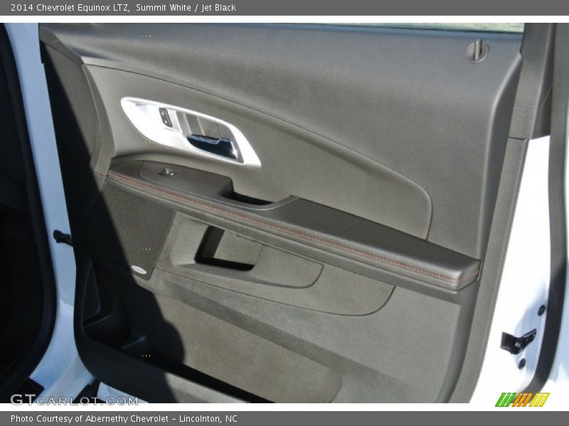 Summit White / Jet Black 2014 Chevrolet Equinox LTZ
