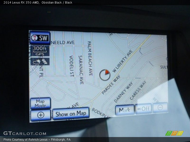 Obsidian Black / Black 2014 Lexus RX 350 AWD