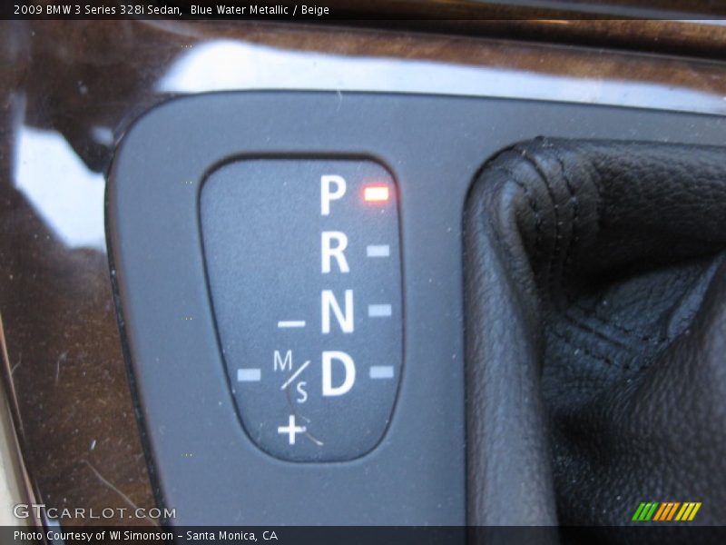 Blue Water Metallic / Beige 2009 BMW 3 Series 328i Sedan
