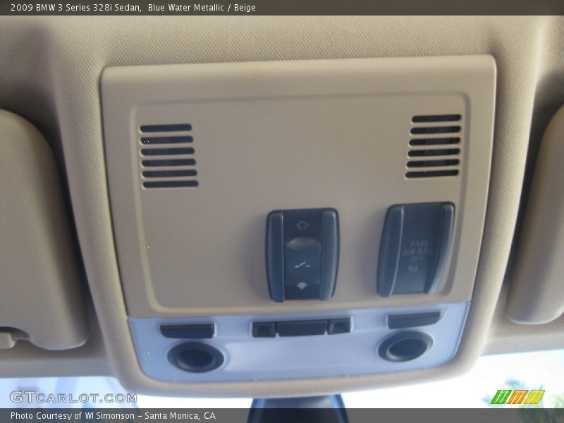Blue Water Metallic / Beige 2009 BMW 3 Series 328i Sedan