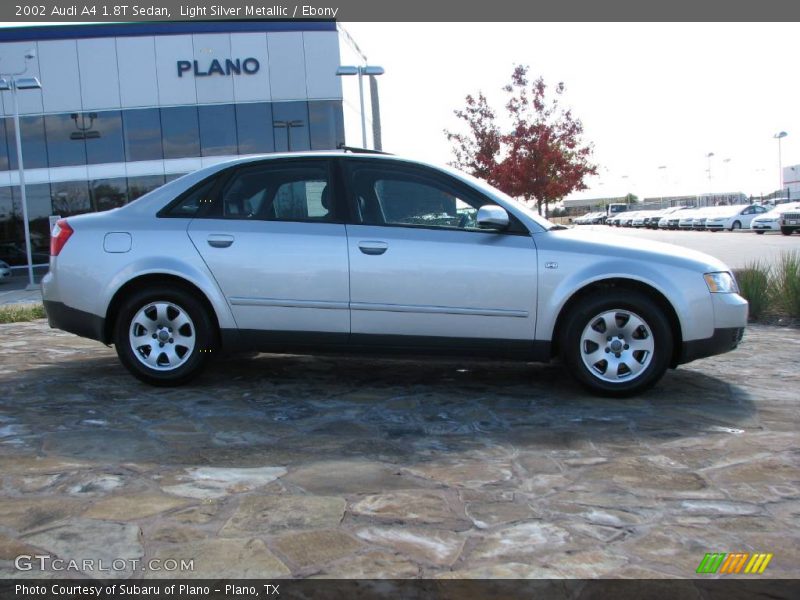 Light Silver Metallic / Ebony 2002 Audi A4 1.8T Sedan