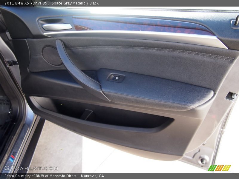 Space Gray Metallic / Black 2011 BMW X5 xDrive 35i