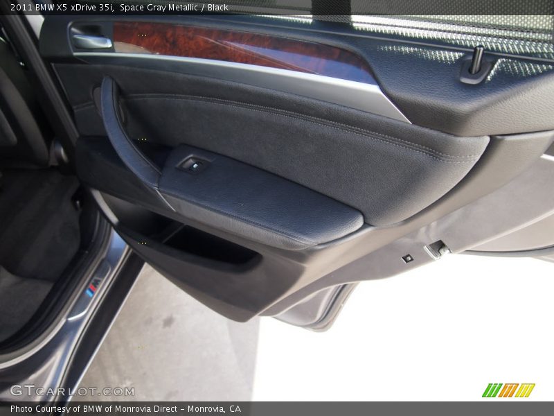 Space Gray Metallic / Black 2011 BMW X5 xDrive 35i