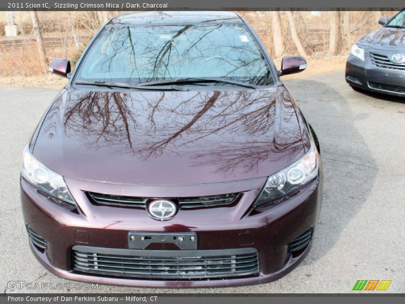 Sizziling Crimson Mica / Dark Charcoal 2011 Scion tC