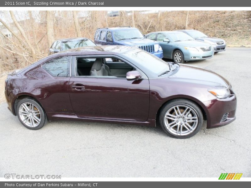 Sizziling Crimson Mica / Dark Charcoal 2011 Scion tC