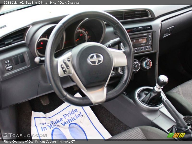 Sizziling Crimson Mica / Dark Charcoal 2011 Scion tC