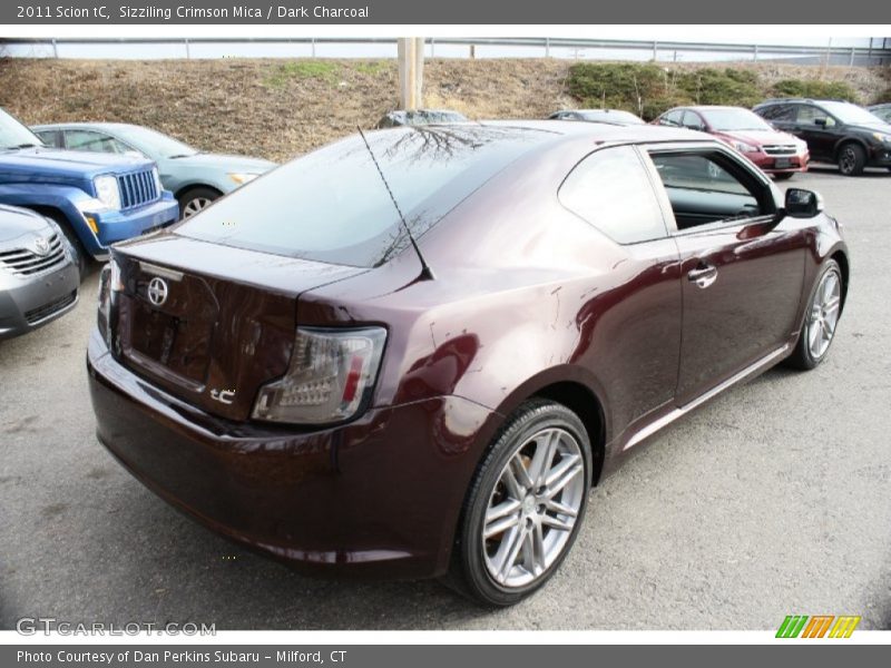 Sizziling Crimson Mica / Dark Charcoal 2011 Scion tC