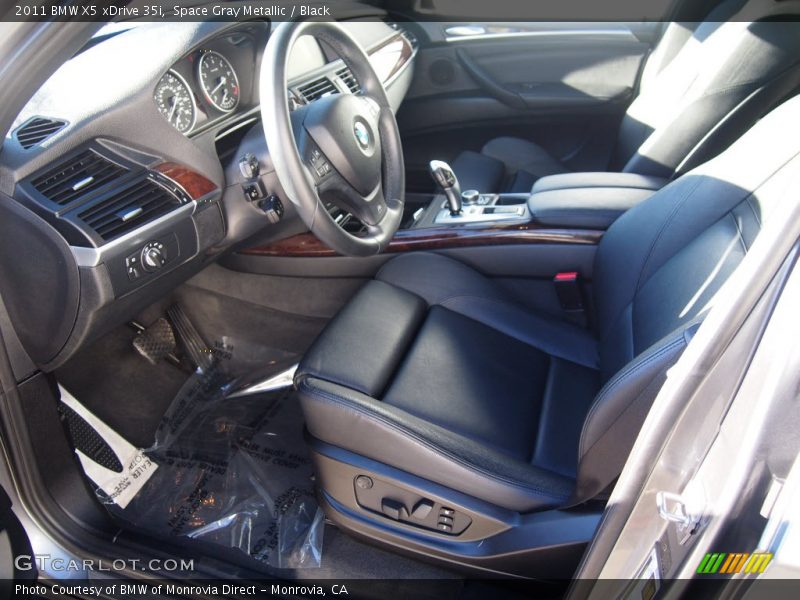 Space Gray Metallic / Black 2011 BMW X5 xDrive 35i