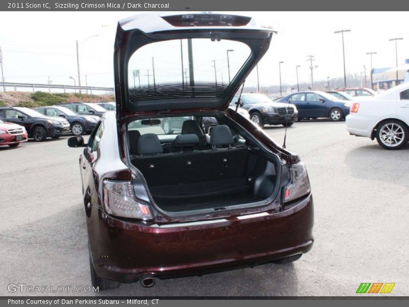 Sizziling Crimson Mica / Dark Charcoal 2011 Scion tC