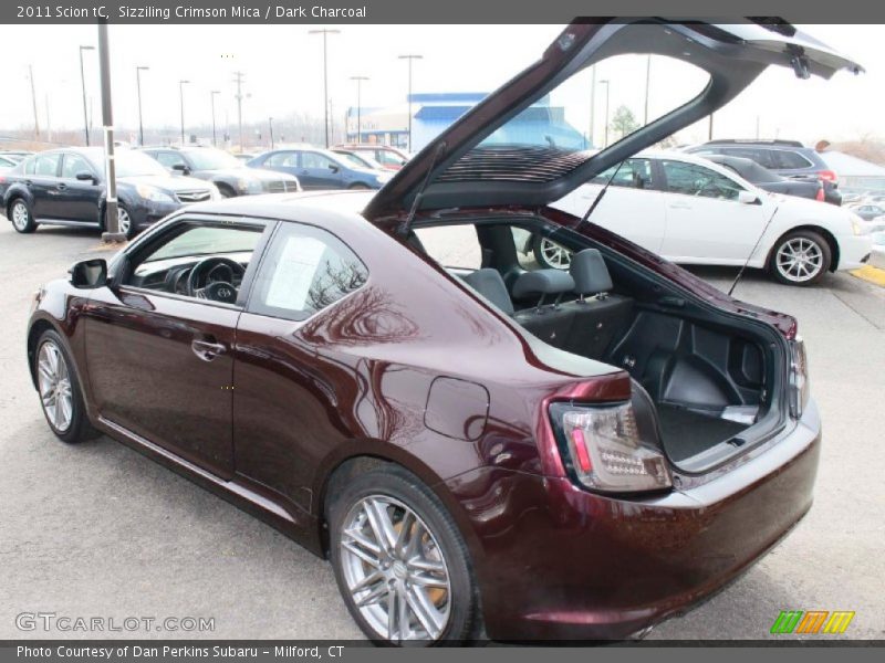 Sizziling Crimson Mica / Dark Charcoal 2011 Scion tC