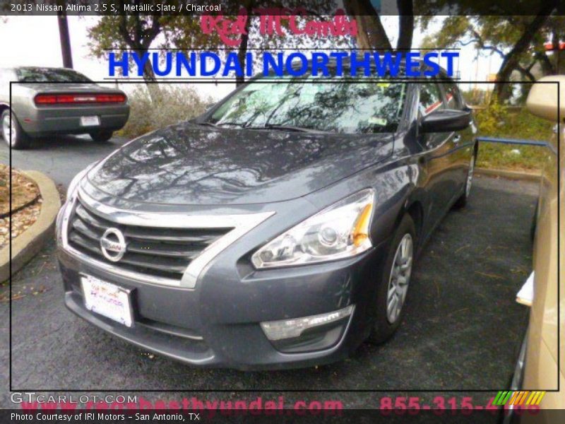 Metallic Slate / Charcoal 2013 Nissan Altima 2.5 S
