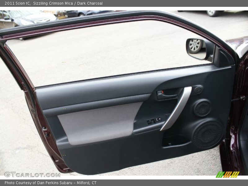 Sizziling Crimson Mica / Dark Charcoal 2011 Scion tC