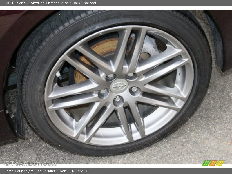 Sizziling Crimson Mica / Dark Charcoal 2011 Scion tC