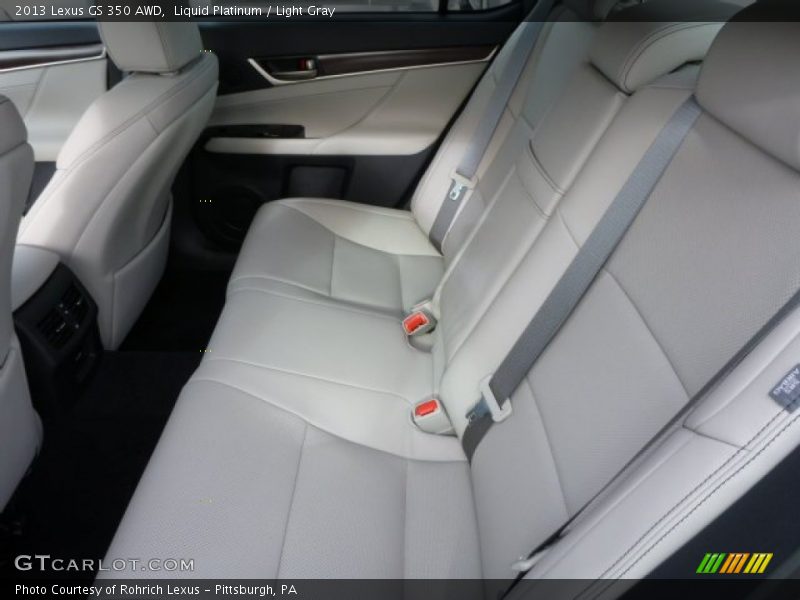 Liquid Platinum / Light Gray 2013 Lexus GS 350 AWD