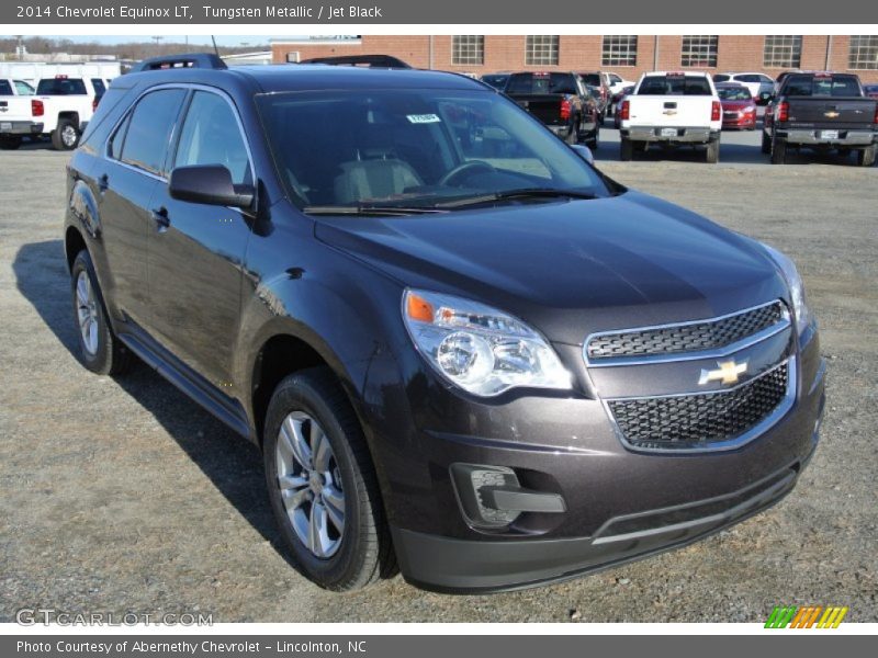 Tungsten Metallic / Jet Black 2014 Chevrolet Equinox LT