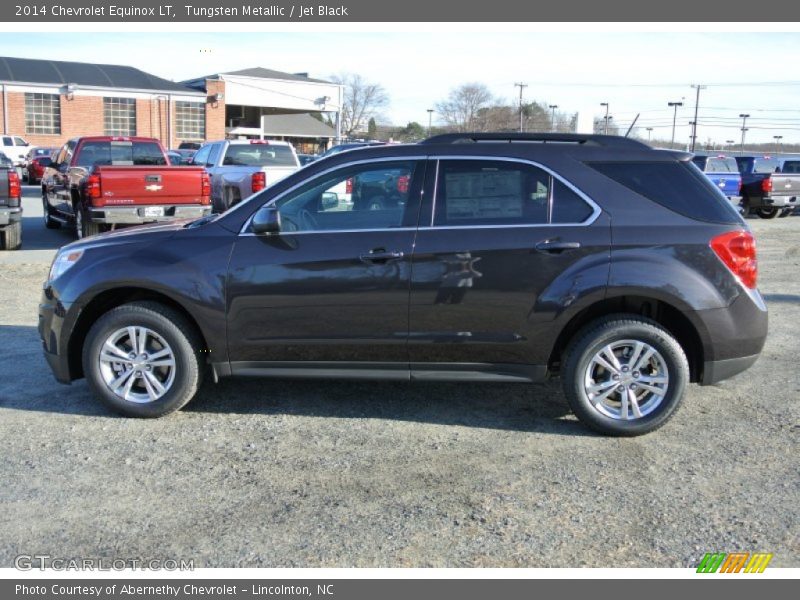 Tungsten Metallic / Jet Black 2014 Chevrolet Equinox LT