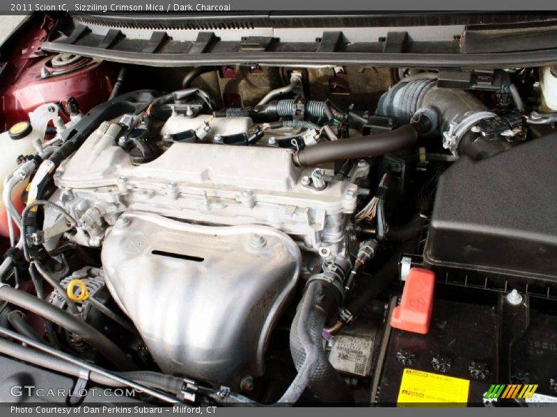 Sizziling Crimson Mica / Dark Charcoal 2011 Scion tC
