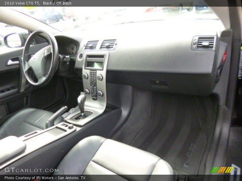 Black / Off Black 2010 Volvo C70 T5