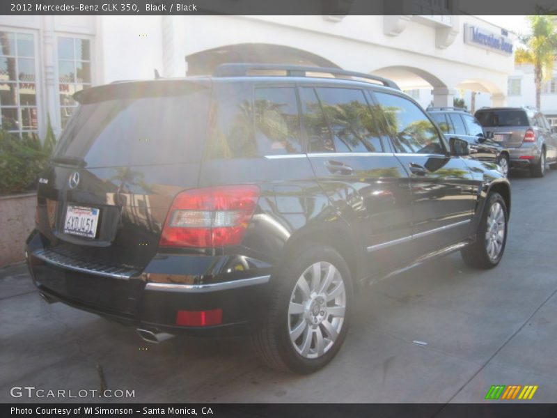 Black / Black 2012 Mercedes-Benz GLK 350
