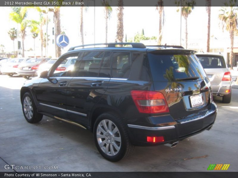Black / Black 2012 Mercedes-Benz GLK 350
