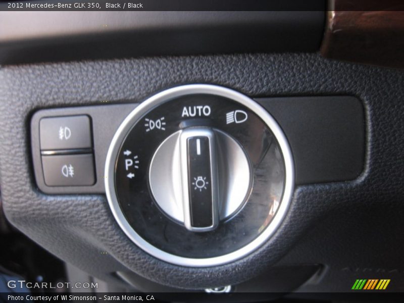 Black / Black 2012 Mercedes-Benz GLK 350
