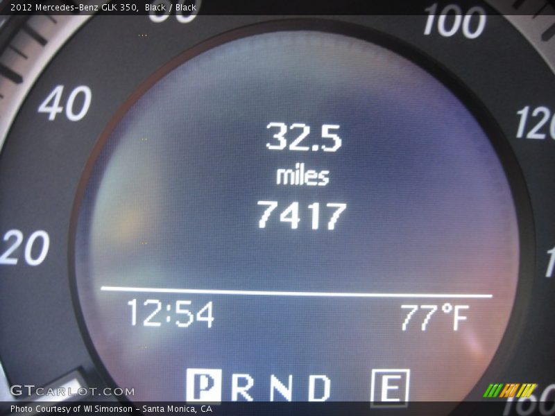 Black / Black 2012 Mercedes-Benz GLK 350