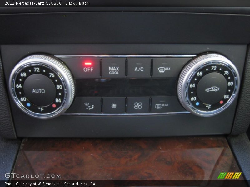Black / Black 2012 Mercedes-Benz GLK 350
