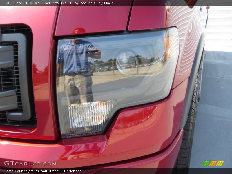 Ruby Red Metallic / Black 2013 Ford F150 FX4 SuperCrew 4x4