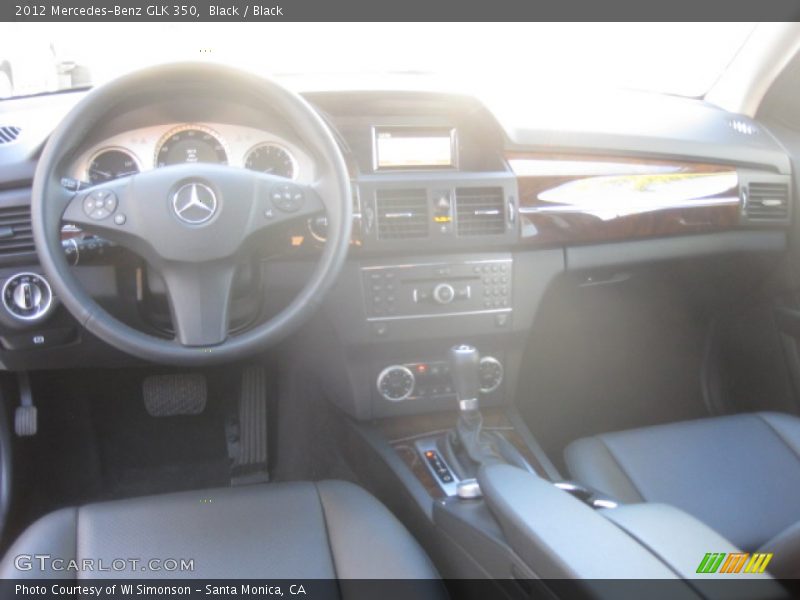 Black / Black 2012 Mercedes-Benz GLK 350