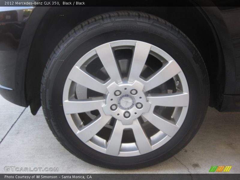 Black / Black 2012 Mercedes-Benz GLK 350