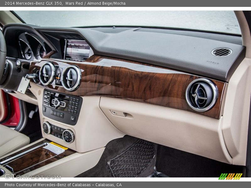 Mars Red / Almond Beige/Mocha 2014 Mercedes-Benz GLK 350