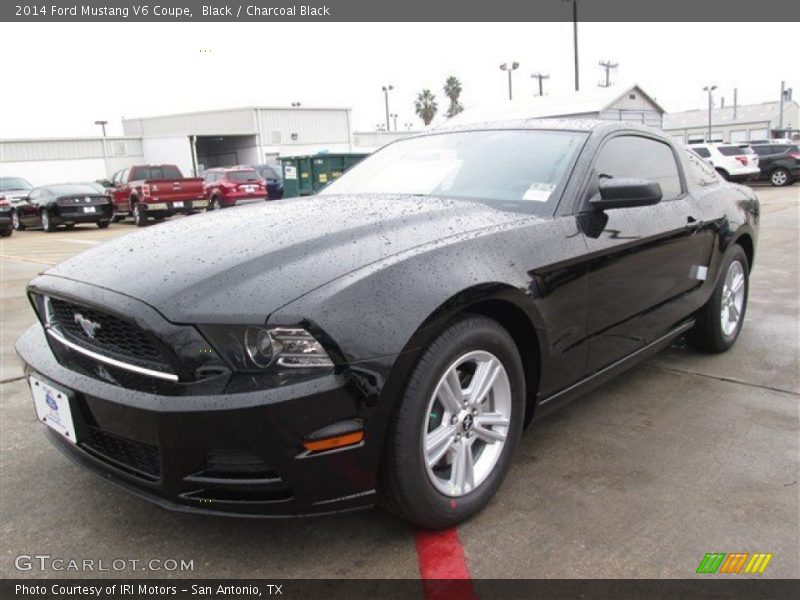Black / Charcoal Black 2014 Ford Mustang V6 Coupe